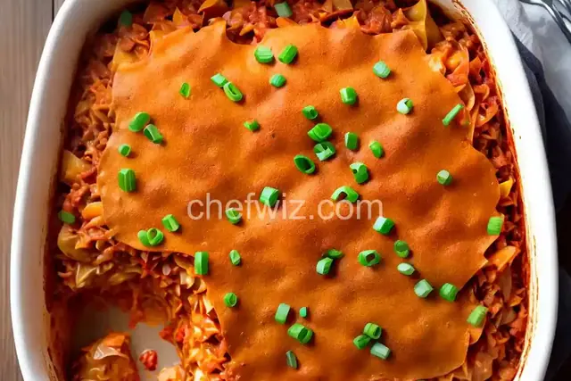 Easy Cabbage Casserole
