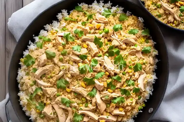 Easy Canned Chicken & Rice