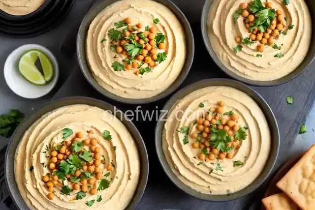 Easy Canned Chickpea Hummus