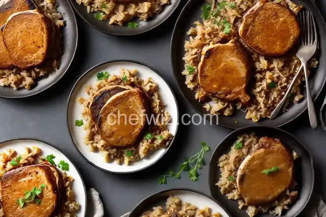 Easy Caramelized Onion Pork Chops