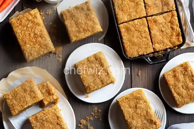 Easy Carrot Cake Bars