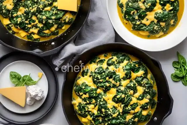 Easy Cheesy Spinach