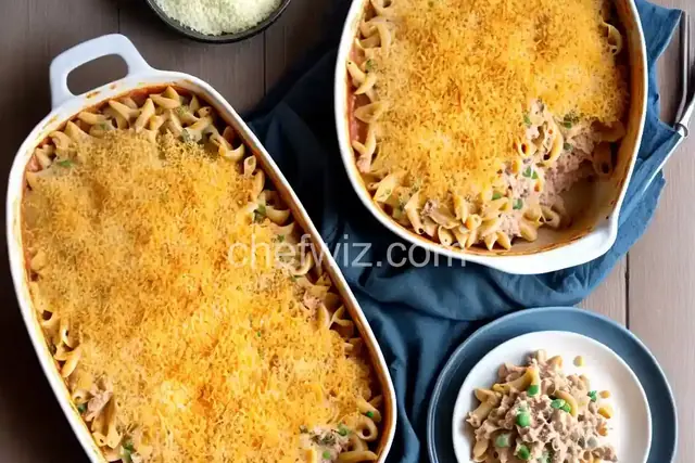 Easy Cheesy Tuna Casserole