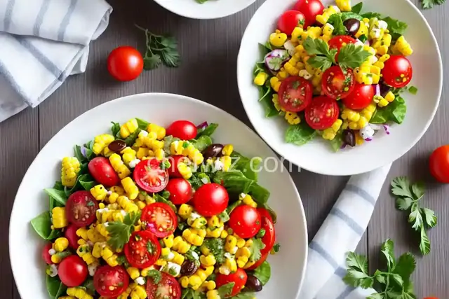 Easy Cherry Tomato Corn Salad