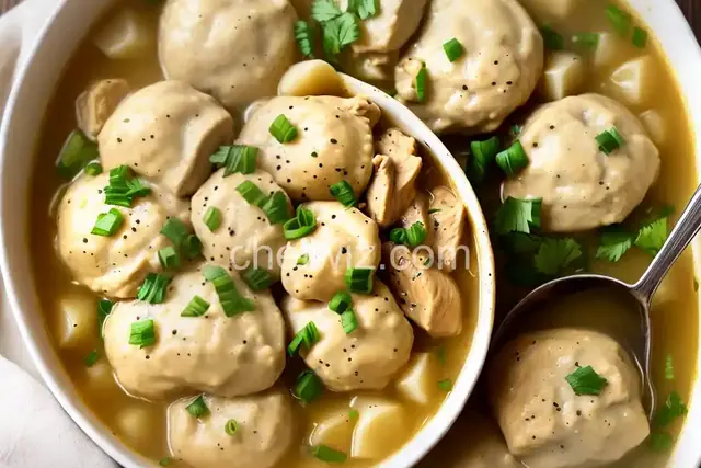 Easy Chicken & Dumplings