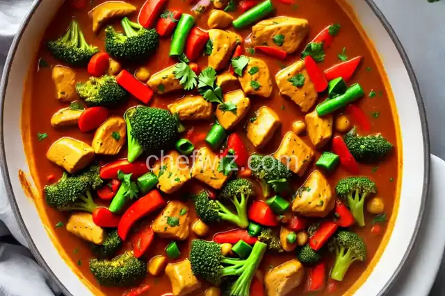 Easy Chicken Curry with Vegetables