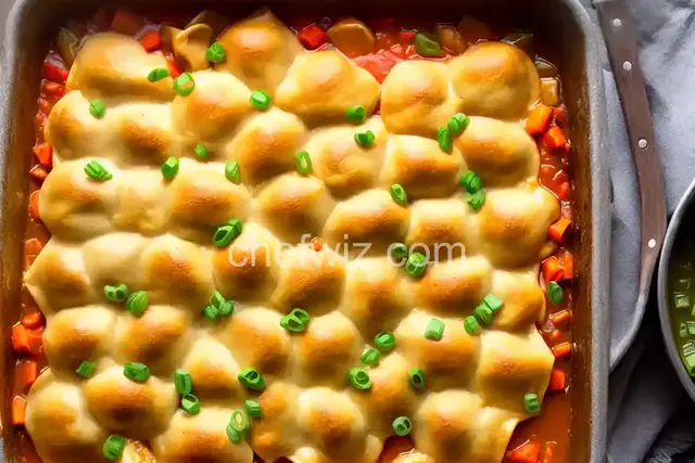Easy Chicken Dumpling Casserole
