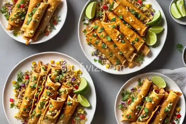Easy Chicken Flautas