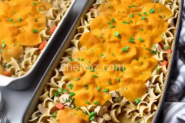 Easy Chicken Noodle Casserole