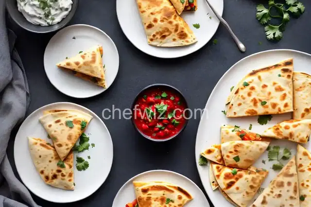Easy Chicken Quesadillas