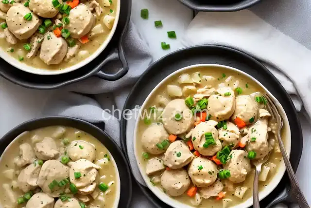 Easy Chicken and Dumplings