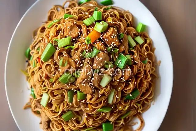 Easy Chinese Fried Noodles