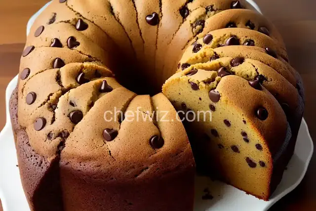 Easy Chocolate Chip Pound Cake