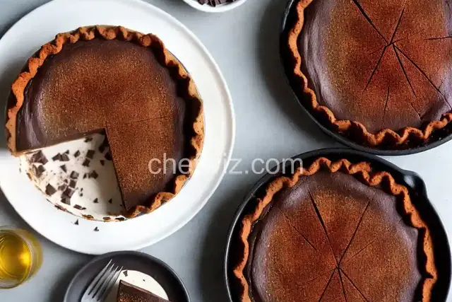 Easy Chocolate Tofu Pie