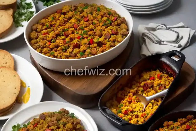 Easy Chorizo Stuffing