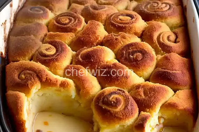 Easy Cinnamon Roll Casserole