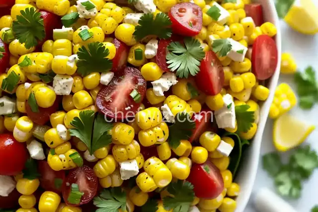 Easy Corn Salad - Great Side for BBQs