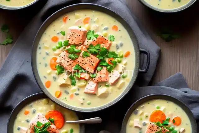 Easy, Creamy One-Pot Salmon Chowder