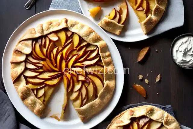 Easy-Fancy Pear Galette