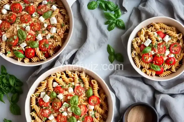 Easy Feta Tomato Pasta