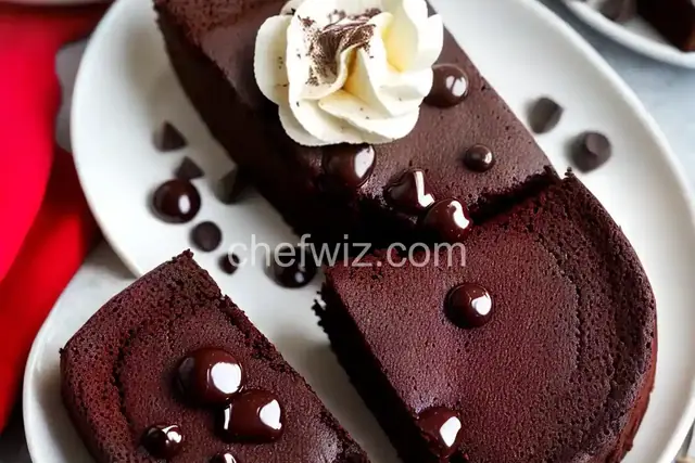 Easy Flourless Chocolate Cake