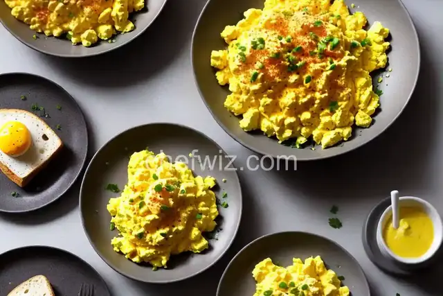 Easy Fluffy Scrambled Eggs