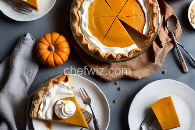 Easy Freezy Pumpkin Pie