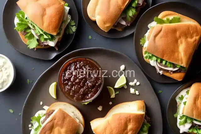 Easy French Dip Sandwiches