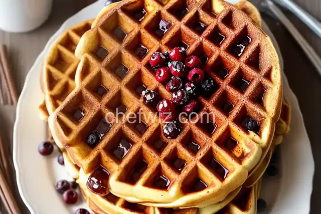 Easy French Toast Waffles