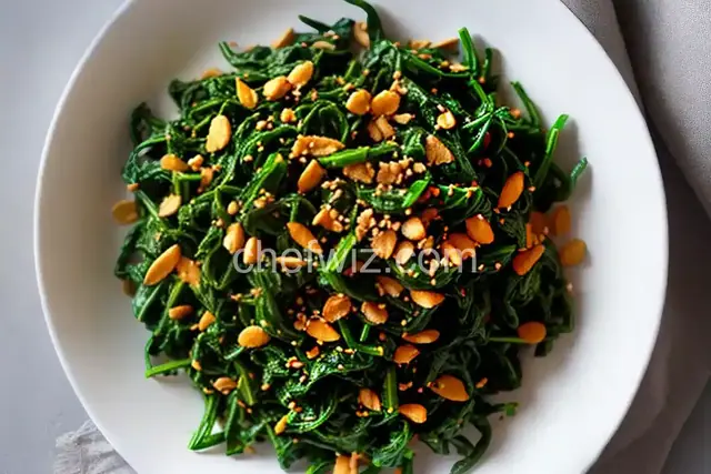 Easy Fried Spinach