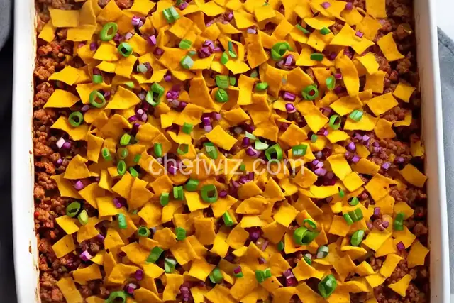 Easy Frito Taco Bake