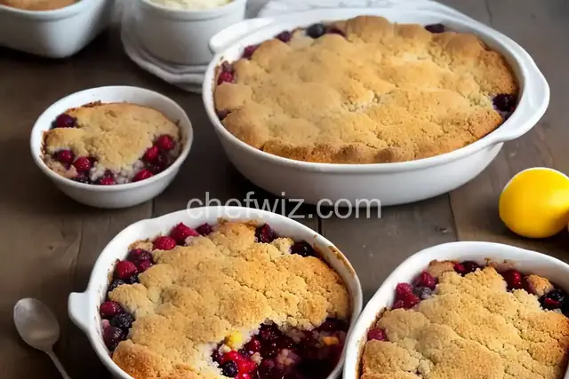 Easy Fruit Cobbler
