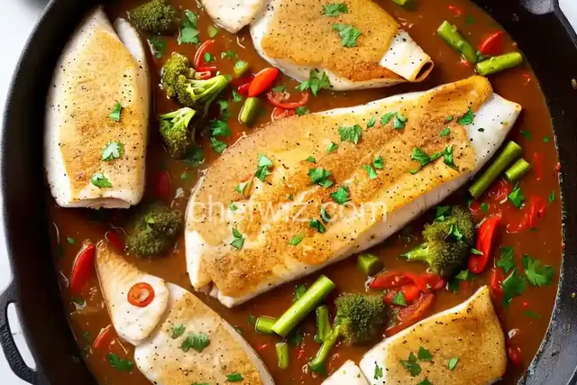 Easy Garlic Swai Fish