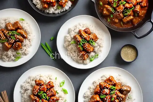 Easy General Tso's Chicken