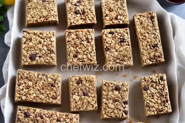 Easy Granola Bars