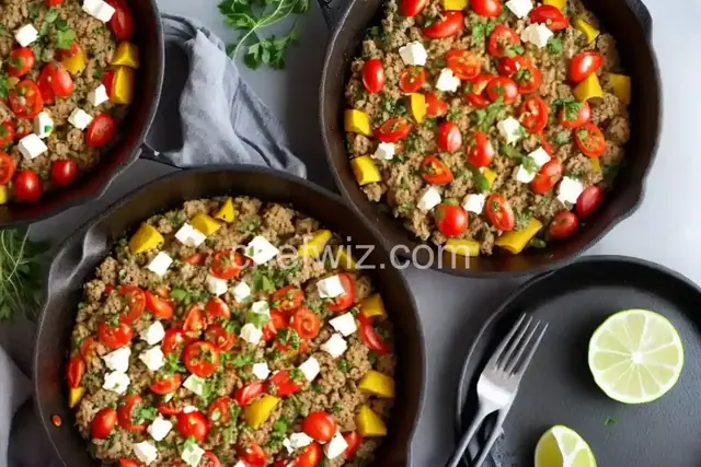 Easy Greek Skillet Dinner
