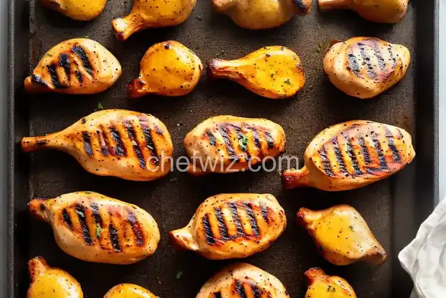 Easy Grilled Chicken Drumsticks