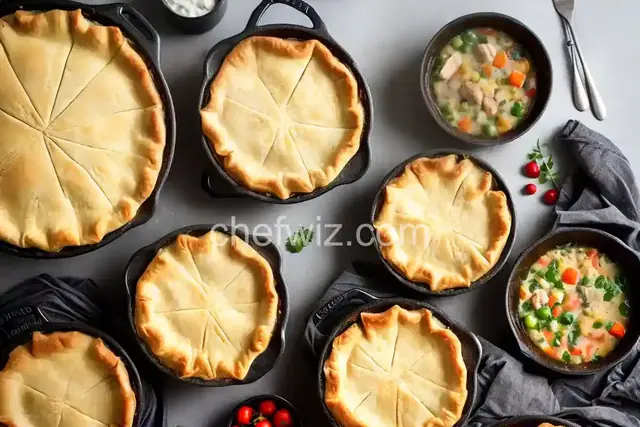 Easy Hand-Held Chicken Pot Pies