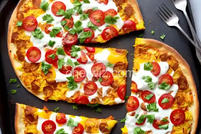 Easy Hash Brown Breakfast Pizza
