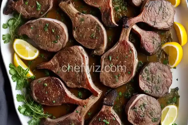 Easy Herbed Lamb Chops