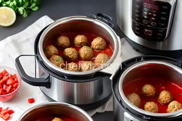 Easy Instant Pot® Cocktail Meatballs