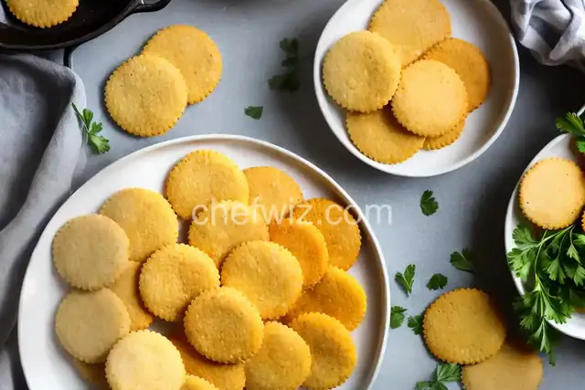 Easy Keto Cheese Crackers