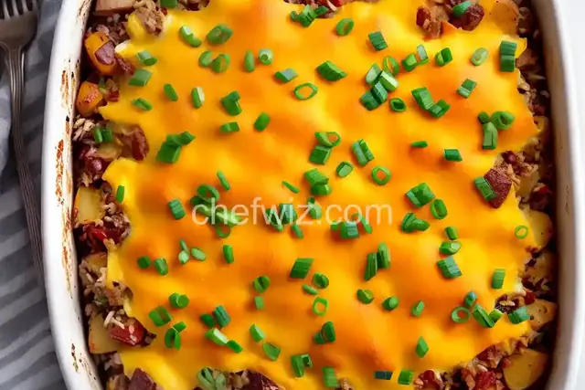 Easy Loaded Baked Potato Casserole