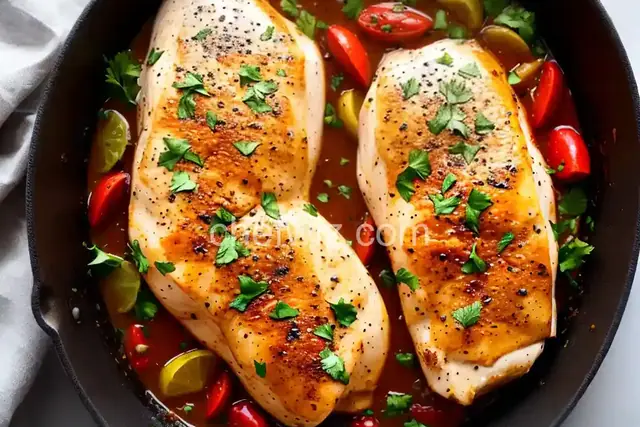 Easy Mediterranean Baked Chicken Breast