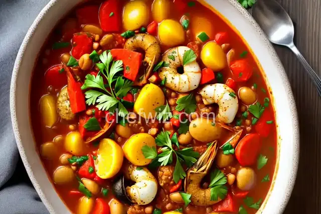 Easy Mediterranean Seafood Stew