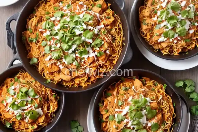 Easy Mexican Chicken Spaghetti