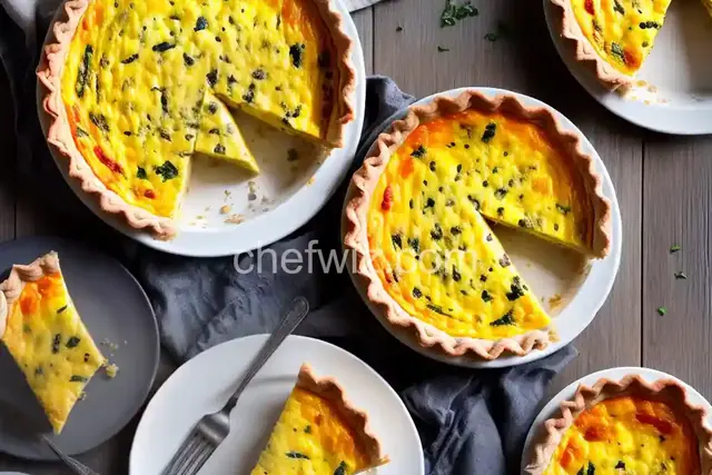 Easy Mixed-Cheese Quiche Recipe