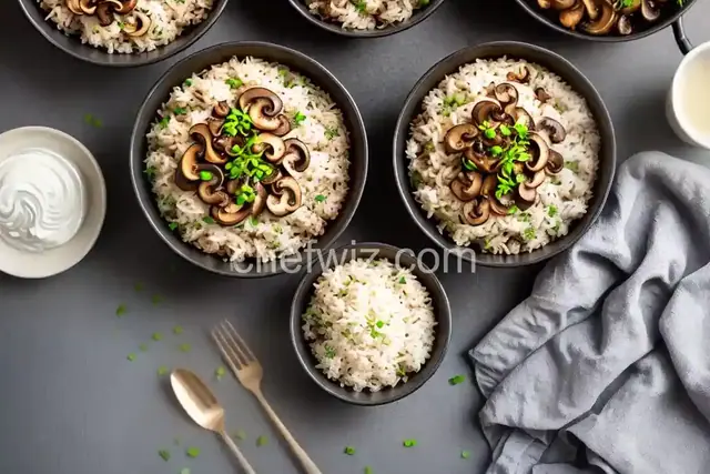 Easy Mushroom Rice