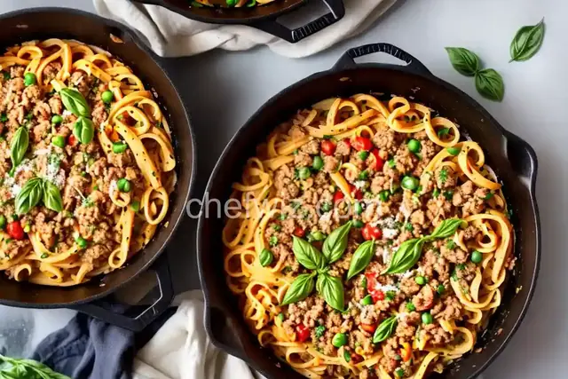 Easy One-Pot Ground Turkey Pasta