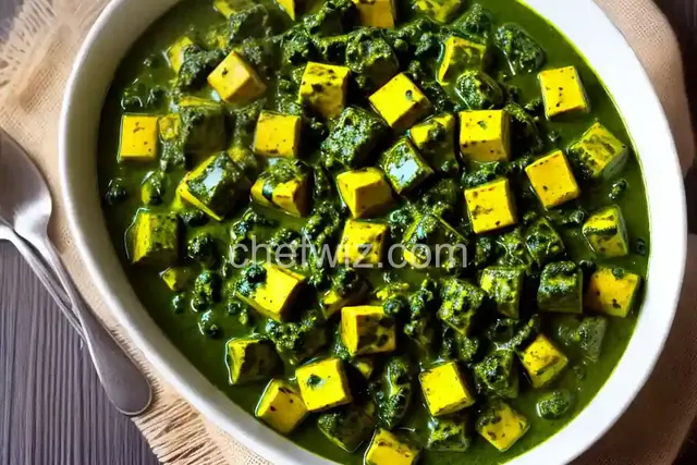 Easy Palak Paneer
